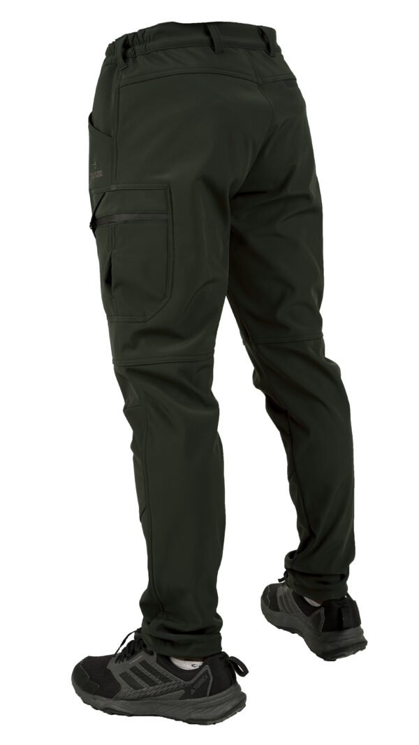 LİKRALI SOFTSHELL PANTOLON  HAKİ
