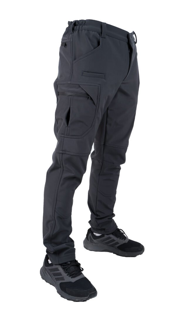 ANTRASİT LİKRALI SOFTSHELL E-BOY LİKRALI HAVLU POLARLI