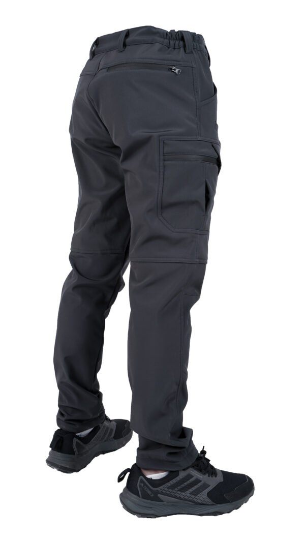 ANTRASİT LİKRALI SOFTSHELL E-BOY LİKRALI HAVLU POLARLI