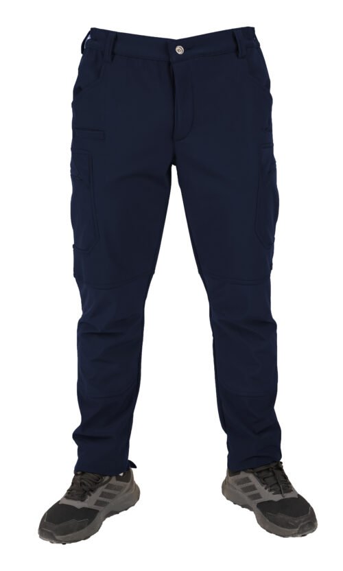 ERKEK 4 YÖNE ESNEYEN SOFTSHELL PANTOLON EN-BOT LİKRALI LACİVERT