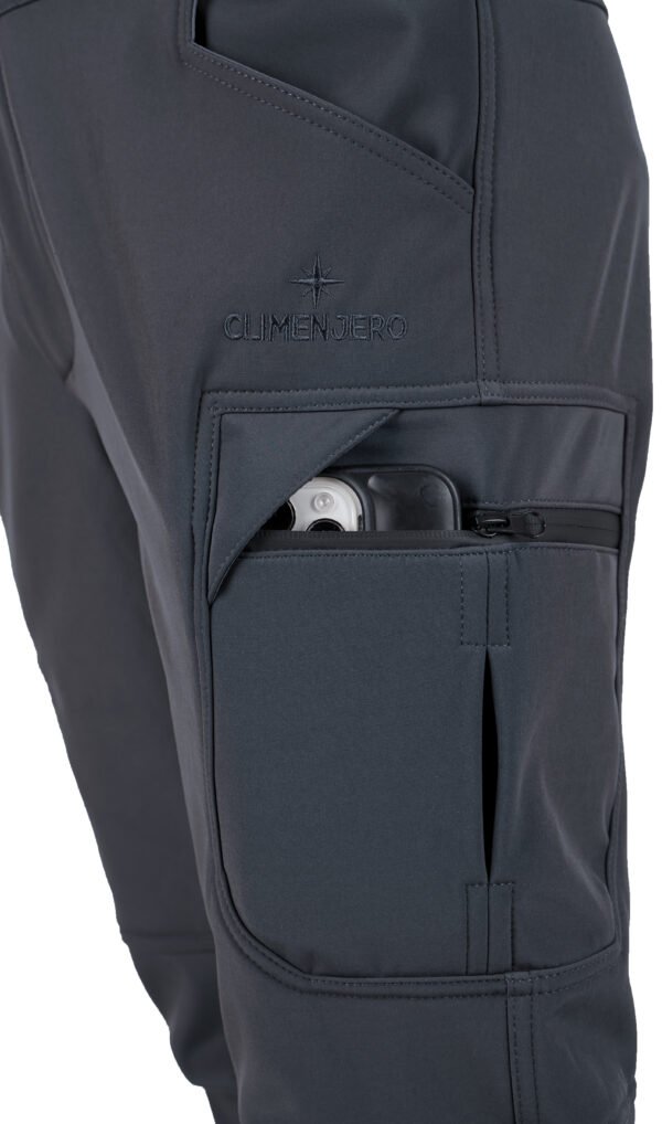 ANTRASİT LİKRALI SOFTSHELL E-BOY LİKRALI HAVLU POLARLI