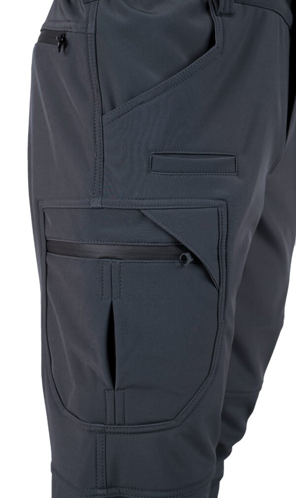 ANTRASİT LİKRALI SOFTSHELL E-BOY LİKRALI HAVLU POLARLI