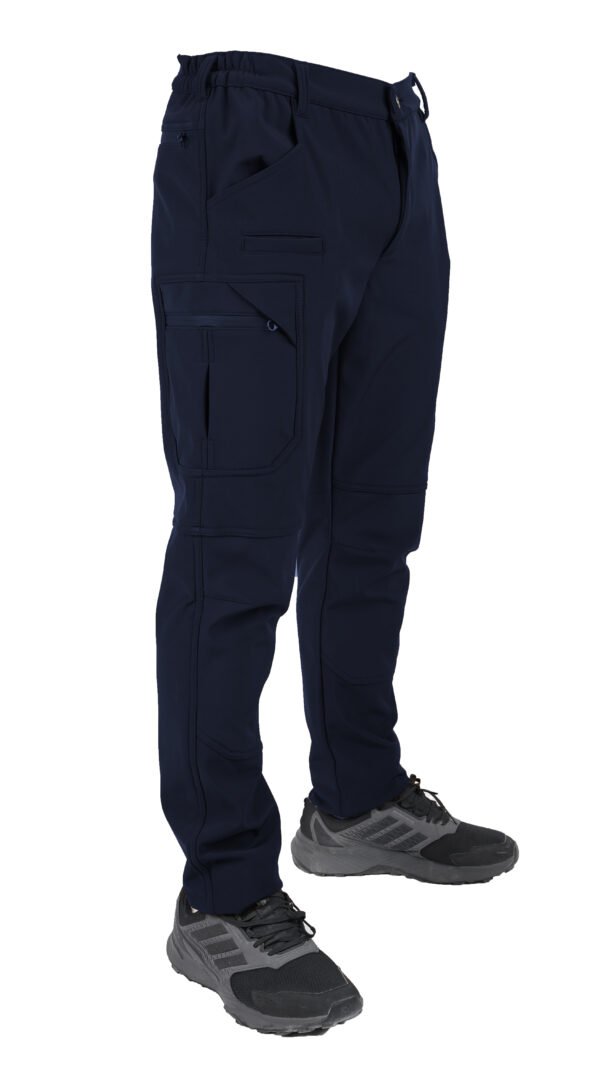 8 ERKEK 4 YÖNE ESNEYEN SOFTSHELL PANTOLON EN-BOT LİKRALI LACİVERT