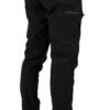 Erkek  4 Yöne Esneyen Likralı Softshell Outdoor Taktik Trekking Pantolon SİYAH