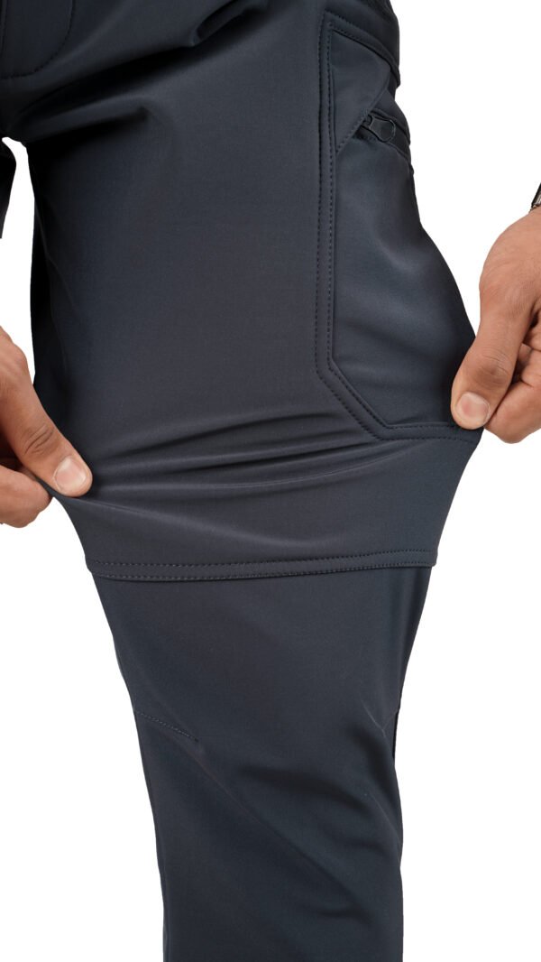 ANTRASİT LİKRALI SOFTSHELL E-BOY LİKRALI HAVLU POLARLI