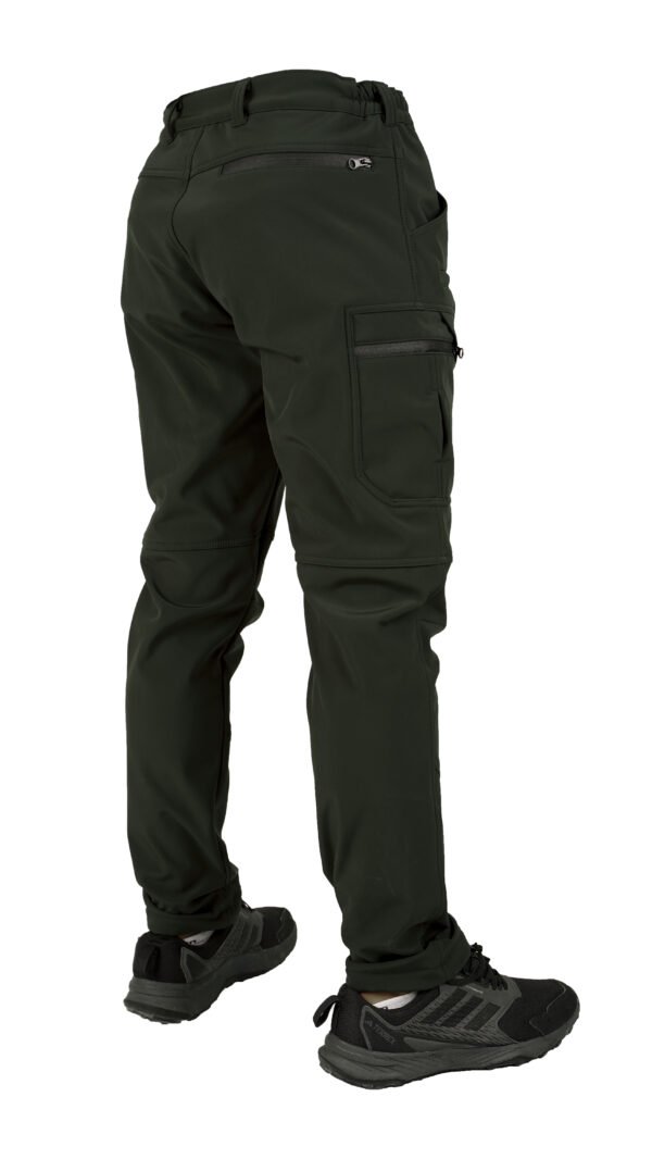 LİKRALI SOFTSHELL PANTOLON  HAKİ