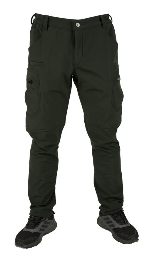 LİKRALI SOFTSHELL PANTOLON  HAKİ