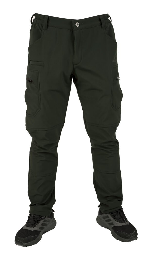 LİKRALI SOFTSHELL PANTOLON  HAKİ