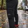 ERKEK SOFTSHELL OUTDOOR NAKIŞLI TAKTİK PANTOLON SİYAH