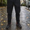 ERKEK SOFTSHELL OUTDOOR NAKIŞLI TAKTİK PANTOLON SİYAH